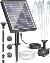 Biling Solar Fountain for Bird Bath 2.5W