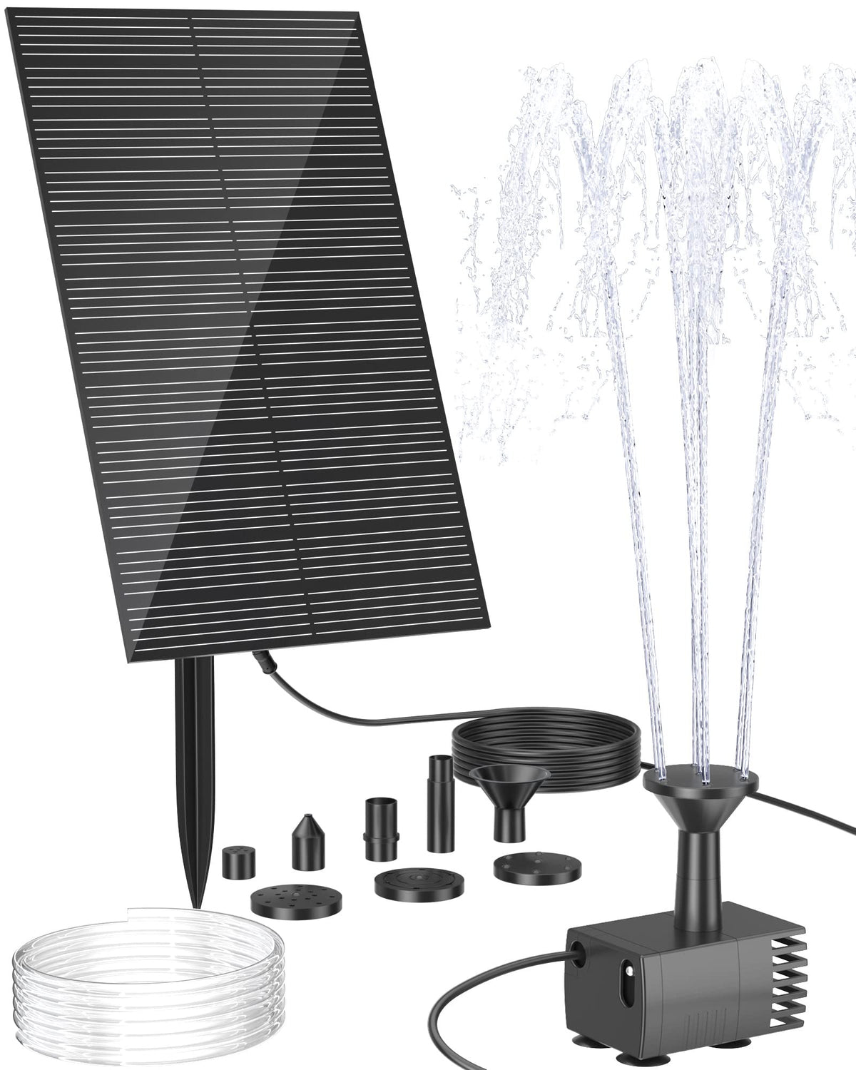 1.5W Solar Water Fountain Pump for Bird Bath & Garden