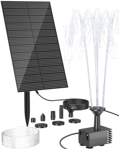 1.5W Solar Water Fountain Pump for Bird Bath & Garden