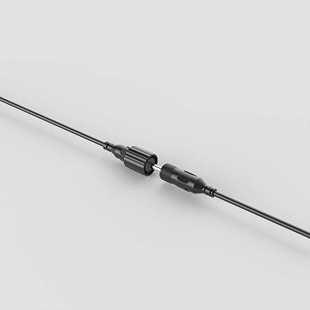 Biling Outdoor 10 Foot Extension Cable IP65 Waterproof, Extend Your Solar Producets