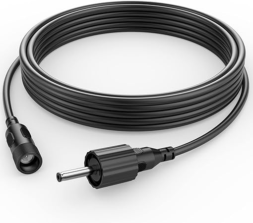 Biling Outdoor 10 Foot Extension Cable IP65 Waterproof, Extend Your Solar Producets
