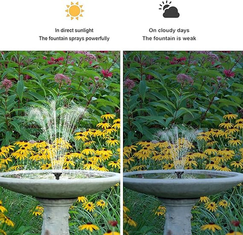 Biling 7.5W Solar Water Pump Outdoor