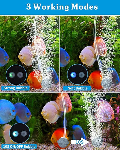 Biling Solar Aerator for Pond with 2200 mAh Battery Backup