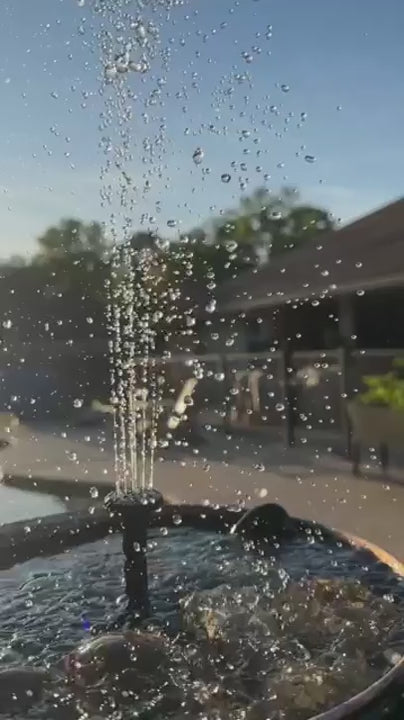 1.5W Solar Water Fountain Pump for Bird Bath & Garden