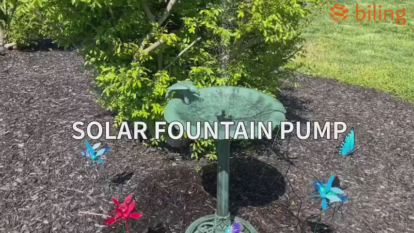 3.5W Solar Water Fountain for Bird Bath & Small Ponds